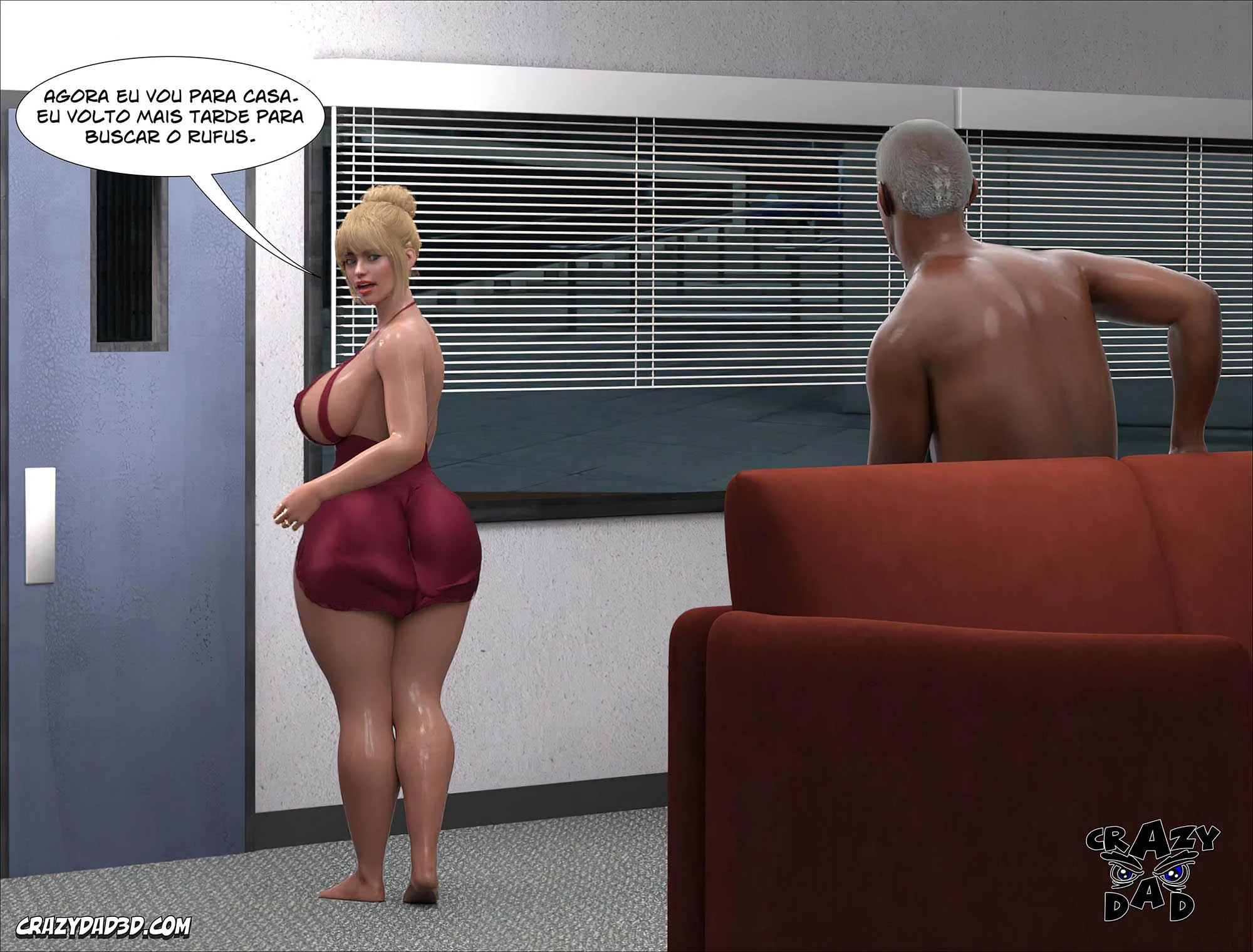 Família Proibida: Sexo Explícito em HQ 3D - Capítulo 47