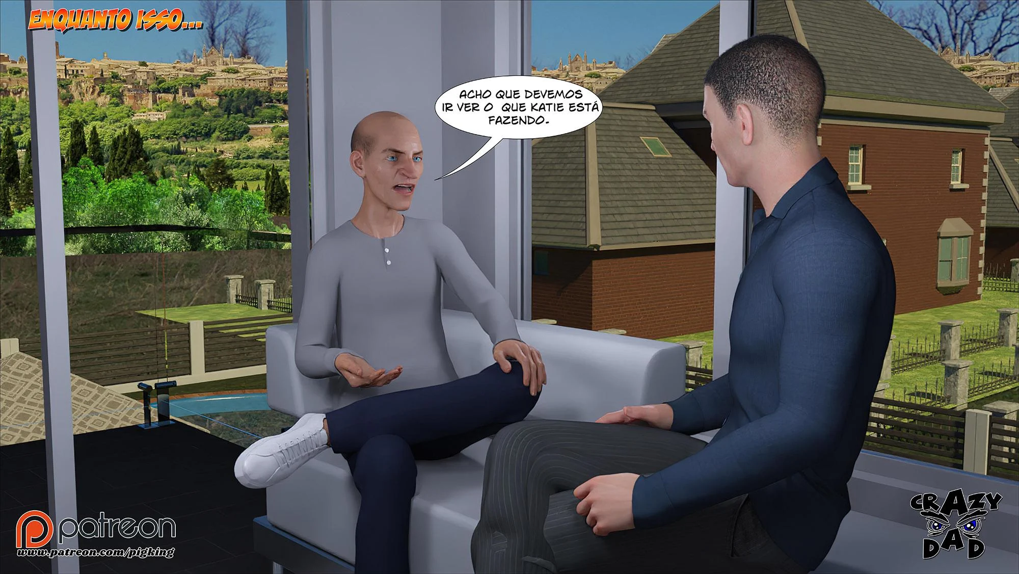 Pecados de Família: Sexo Explícito em HQ 3D Proibida