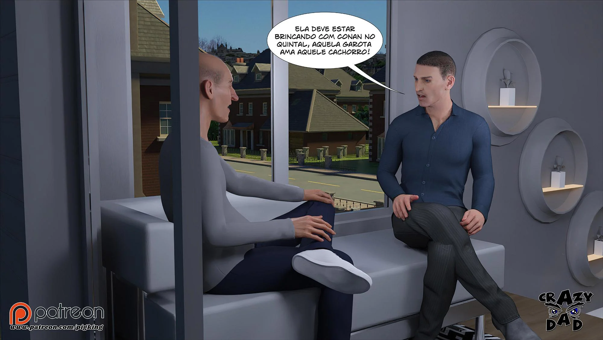 Pecados de Família: Sexo Explícito em HQ 3D Proibida
