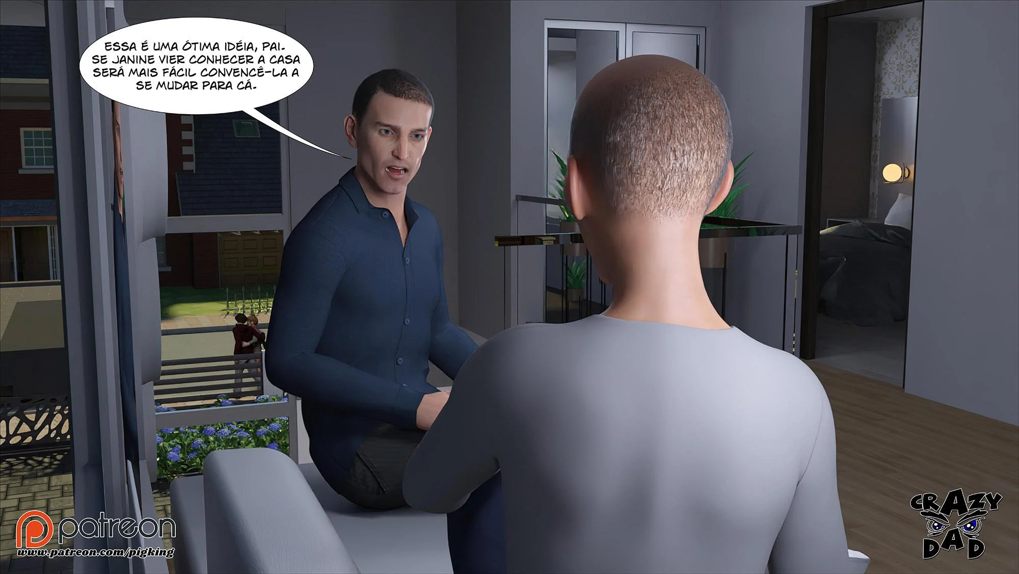 Pecados de Família: Sexo Explícito em HQ 3D Proibida