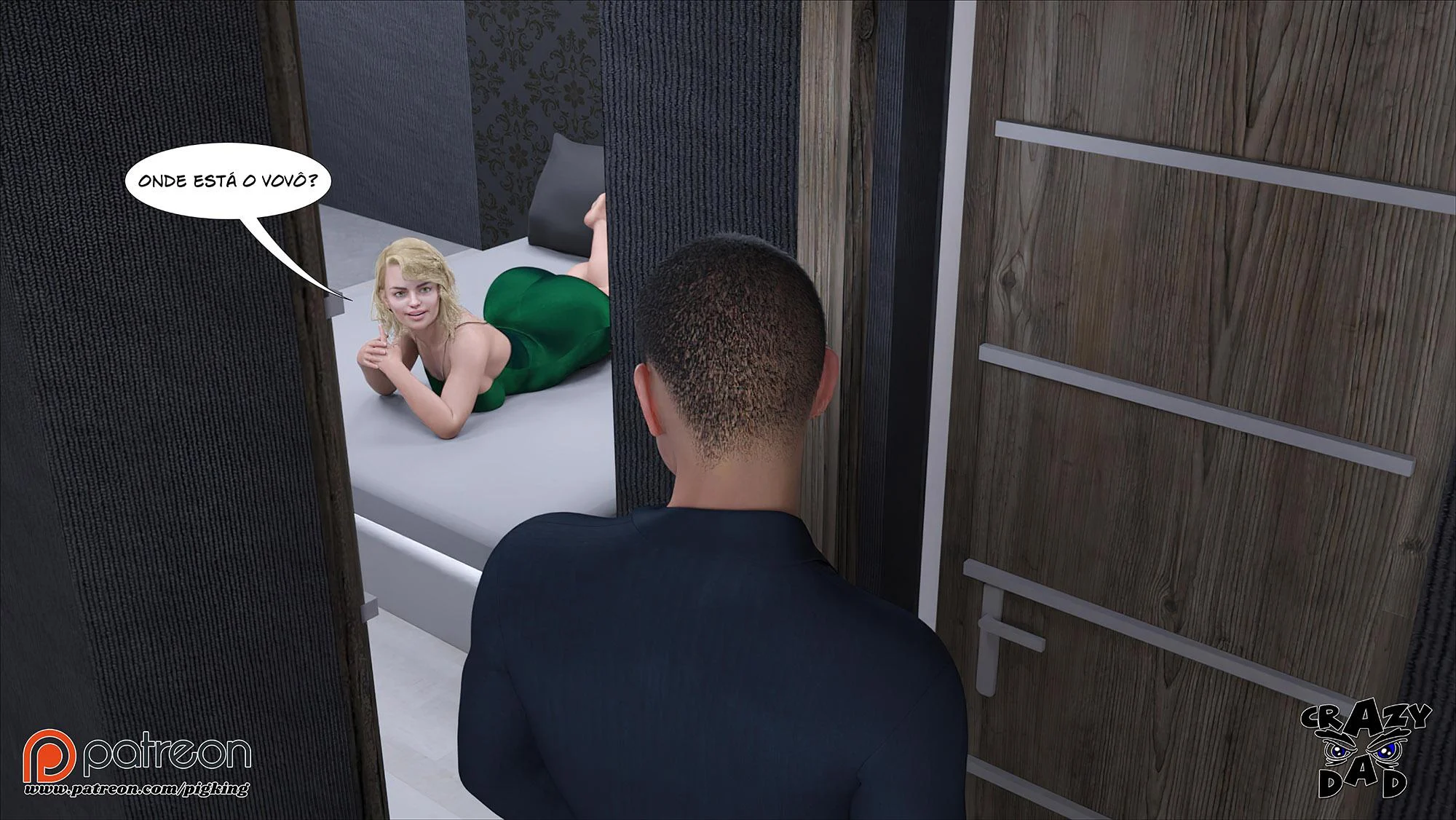 Pecados de Família: Sexo Explícito em HQ 3D Proibida