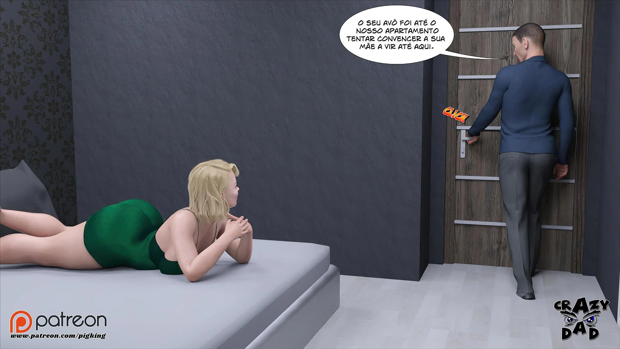 Pecados de Família: Sexo Explícito em HQ 3D Proibida