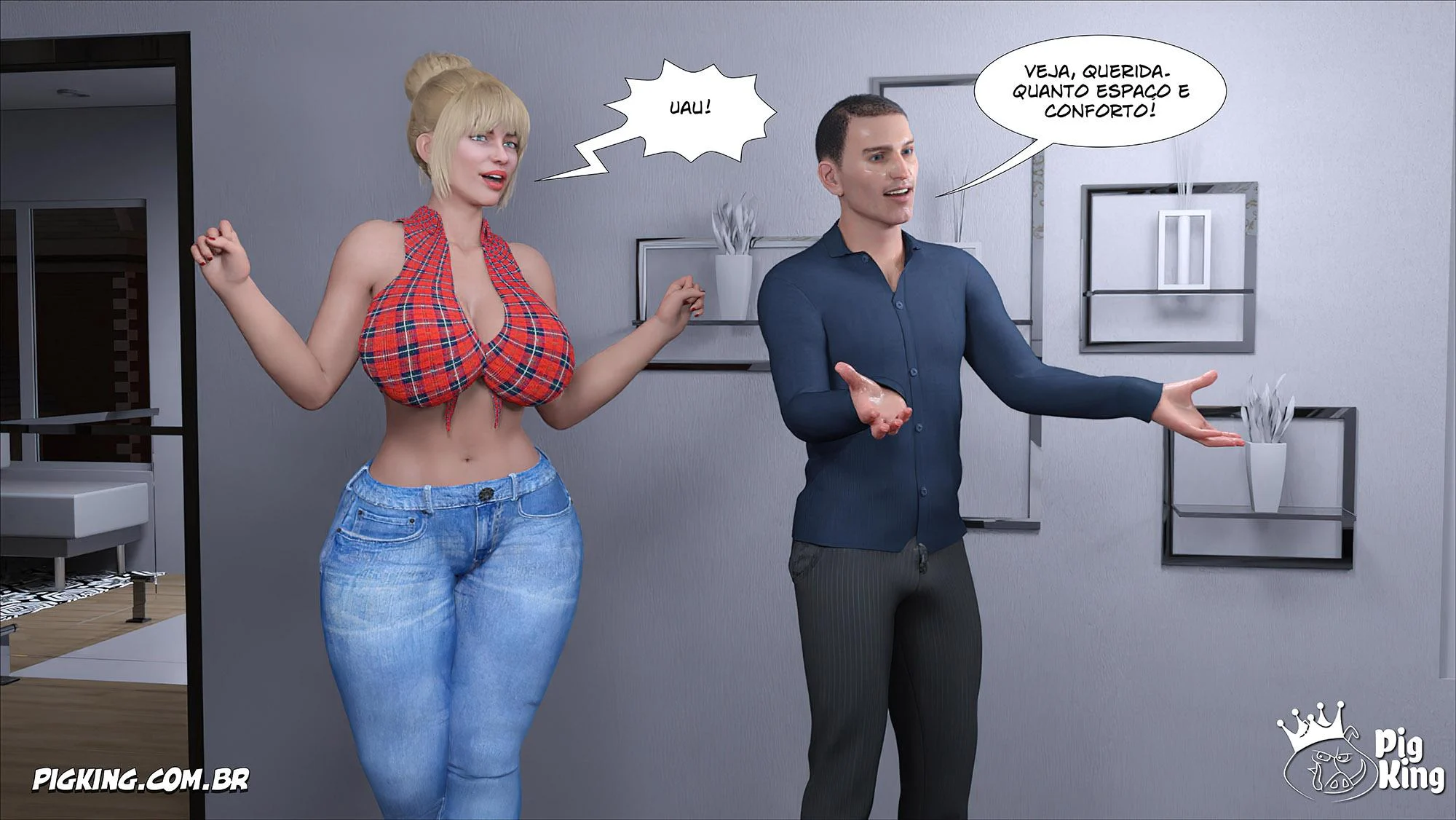 Sins da Família: Quadrinhos Eróticos com Fetiches Proibidos em 3D