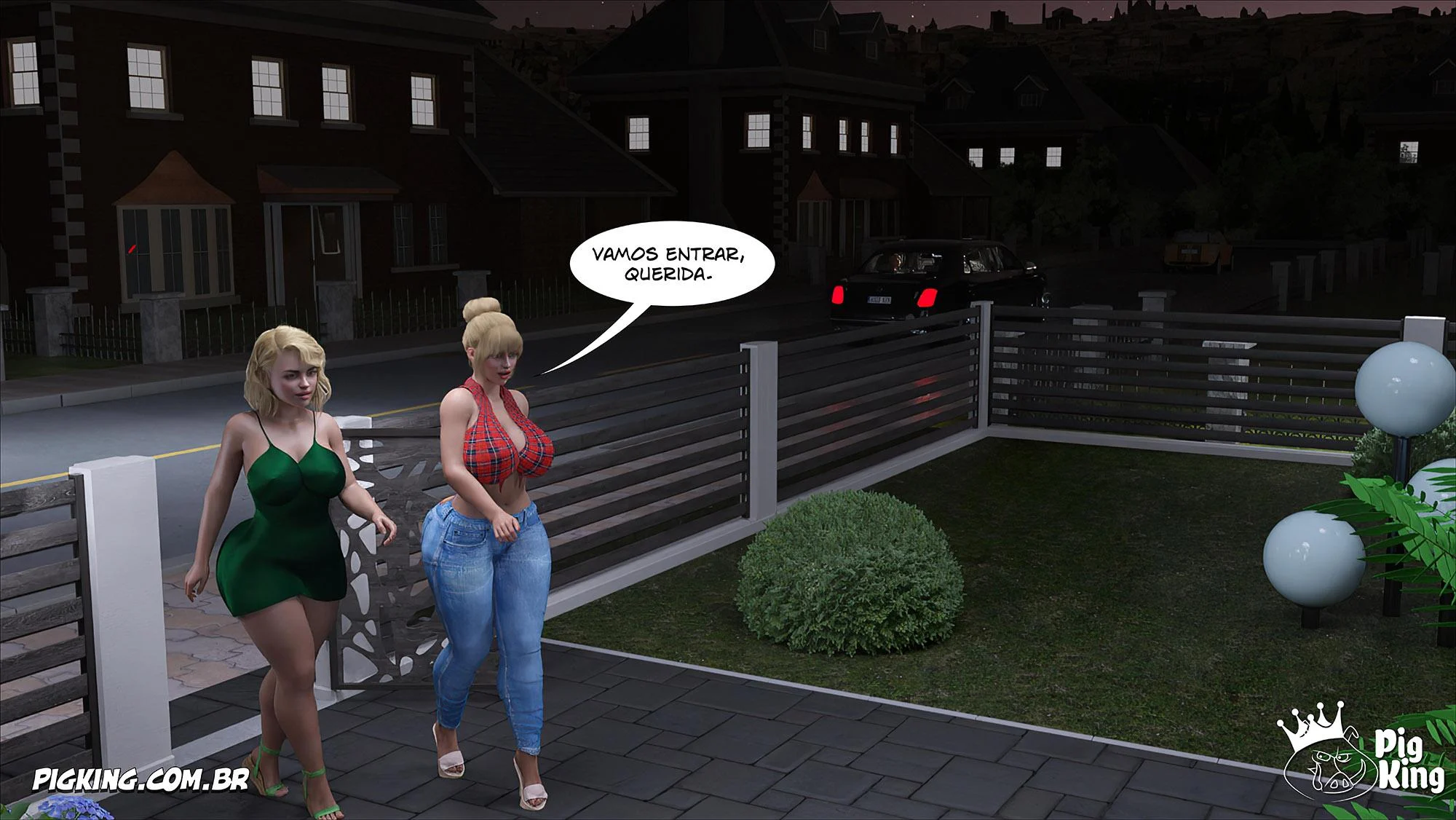 Pecado em Família: Quadrinhos Eróticos 3D Explícitos