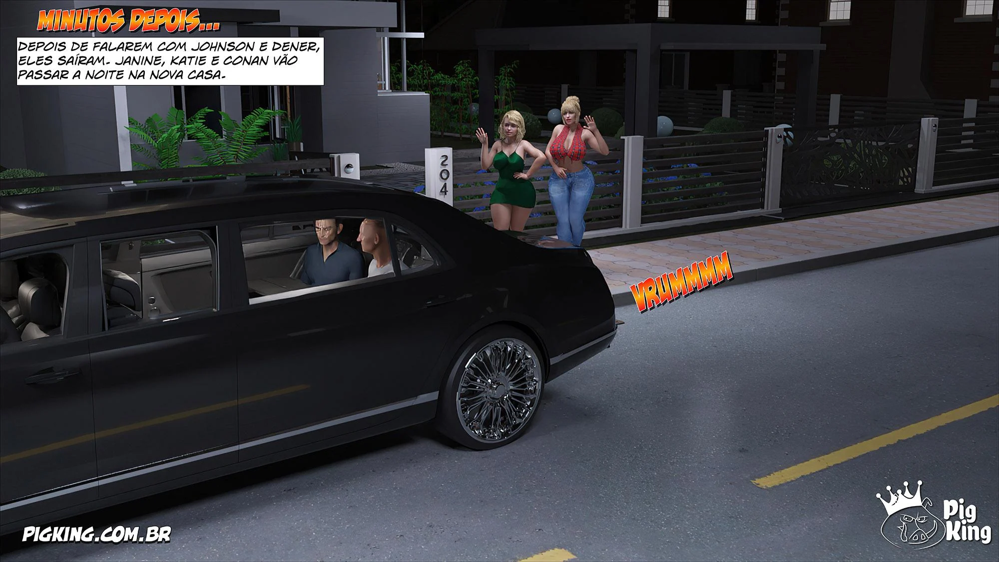 Pecado em Família: Quadrinhos Eróticos 3D Explícitos