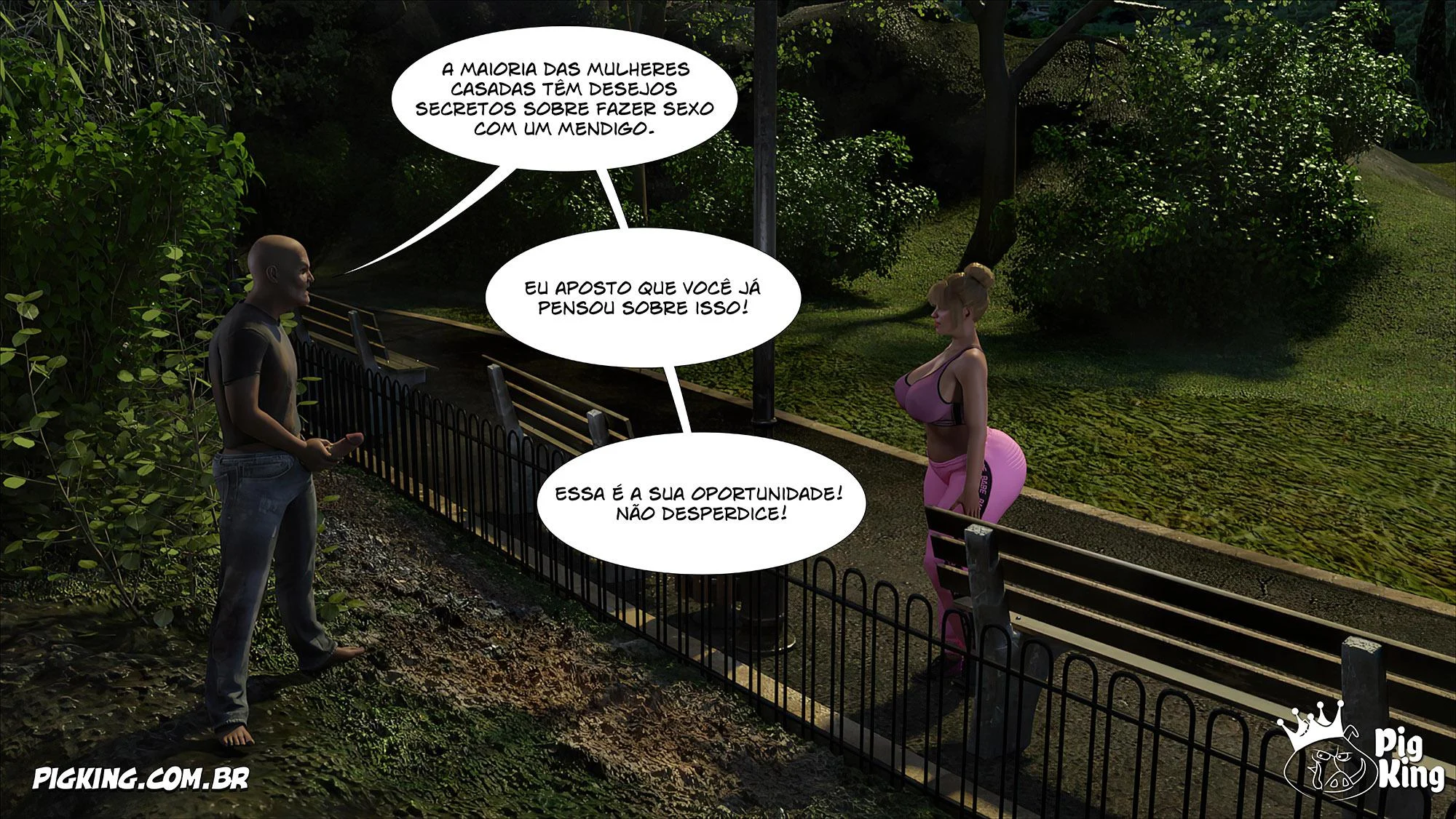 Orgia Familiar Proibida: Quadrinhos Eróticos 3D que Vão Te Excitar