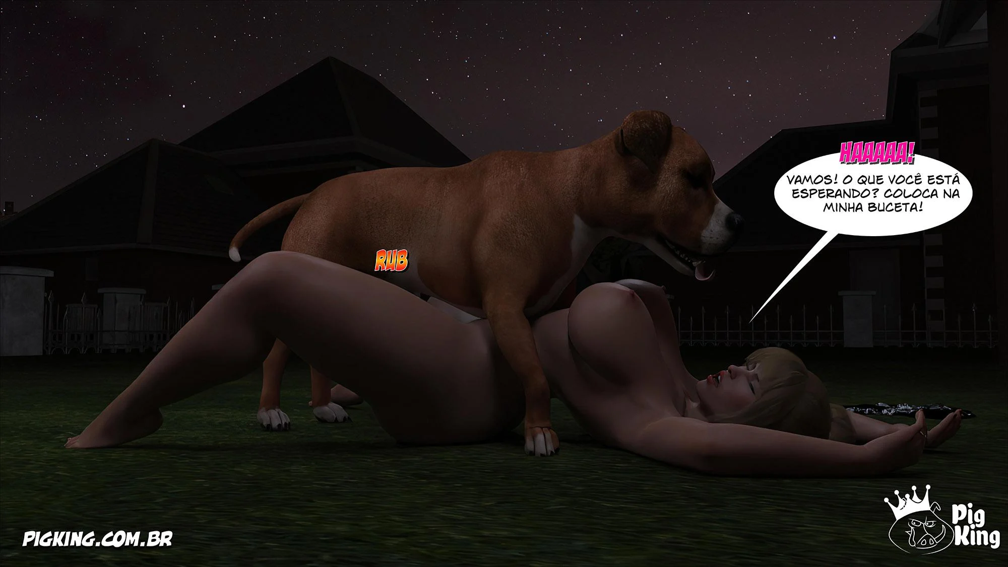 Orgia Familiar Proibida: Quadrinhos Eróticos 3D que Vão Te Excitar