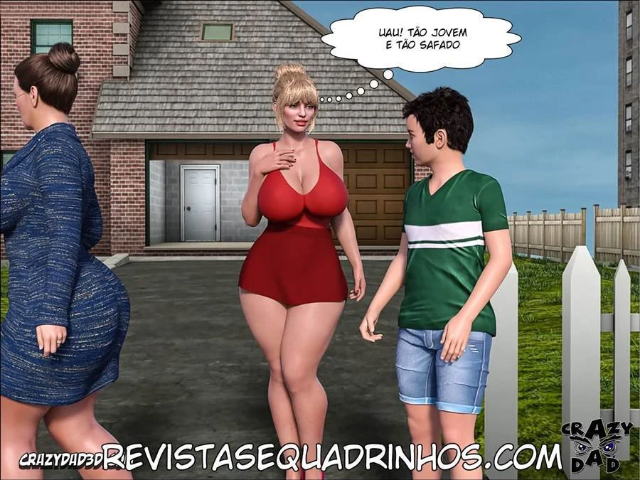 Pecados de Família 7: Foda Explícita em HQ 3D Proibida