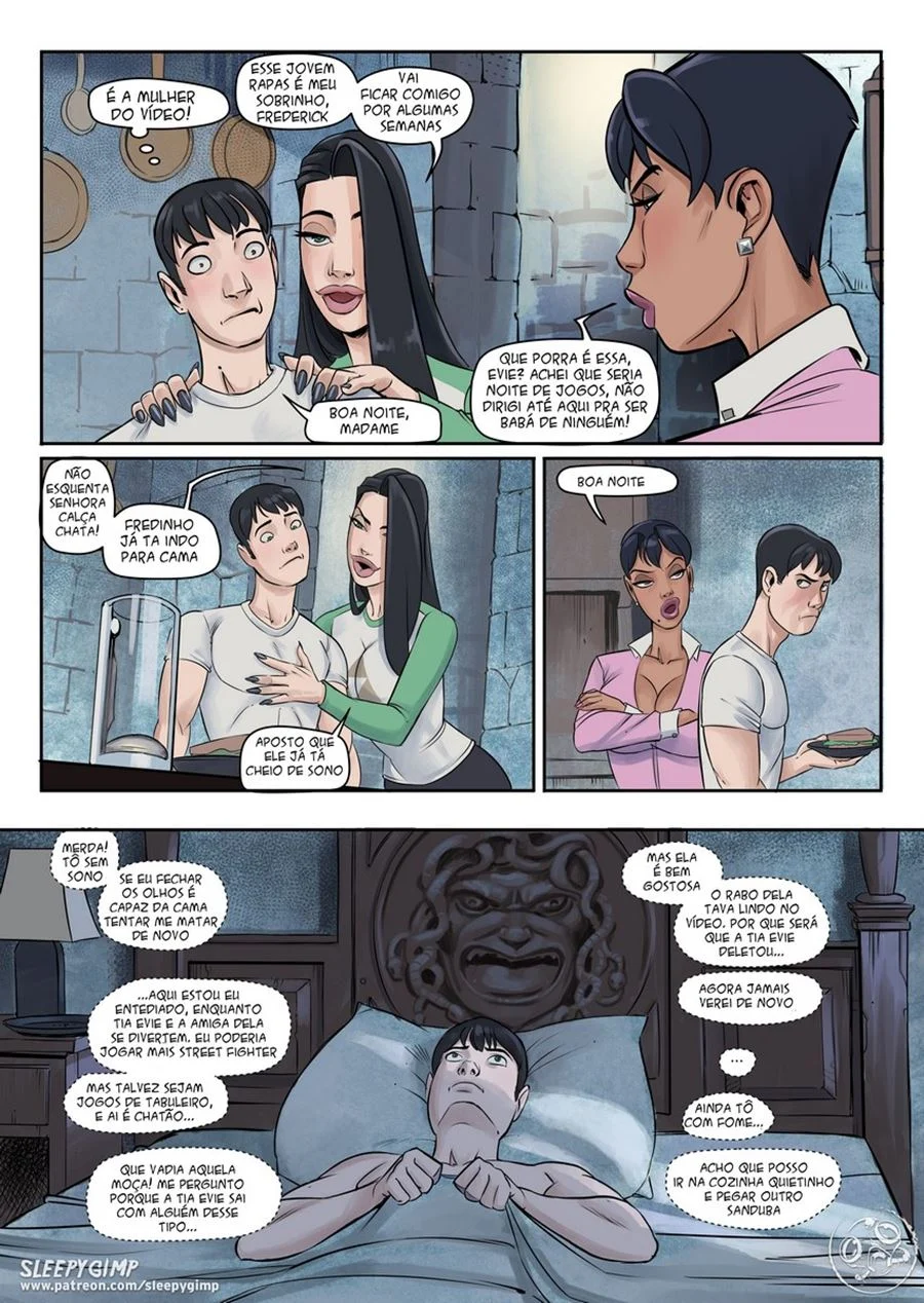 Perversões Incestuosas em HQ: Sexo Explícito Entre Família Perversões Incestuosas em HQ: Sexo Explícito Entre Família