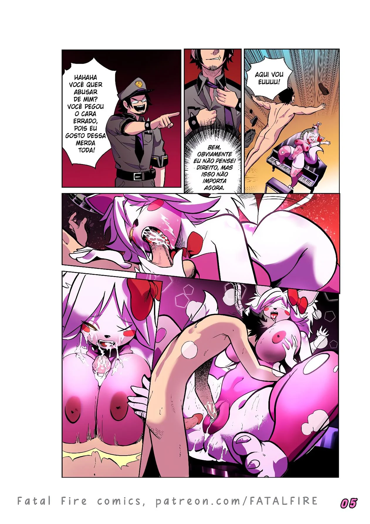 Hentai Furry Explícito: Noites de Foda na Frennis - HQ Erótica Sem Limites