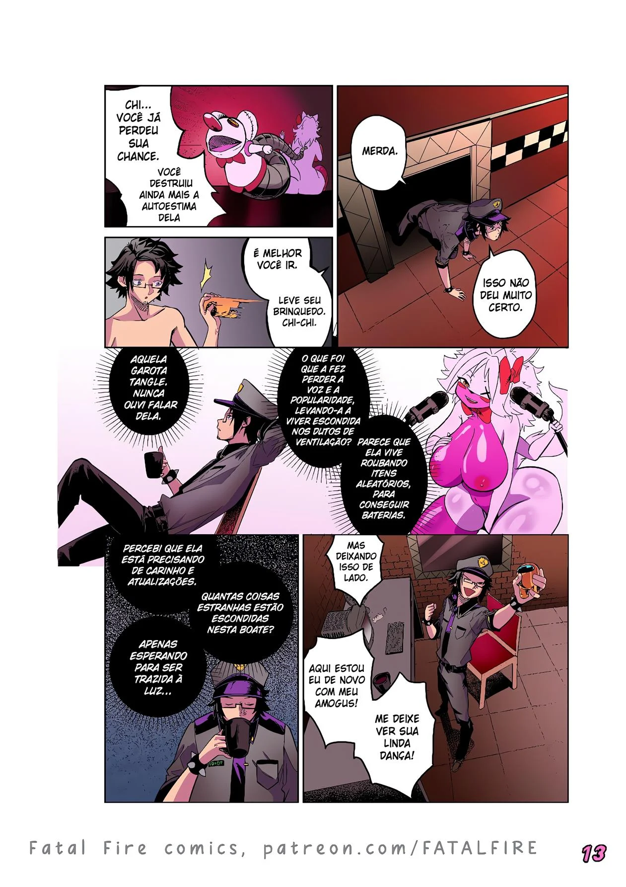 Hentai Furry Explícito: Noites de Foda na Frennis - HQ Erótica Sem Limites