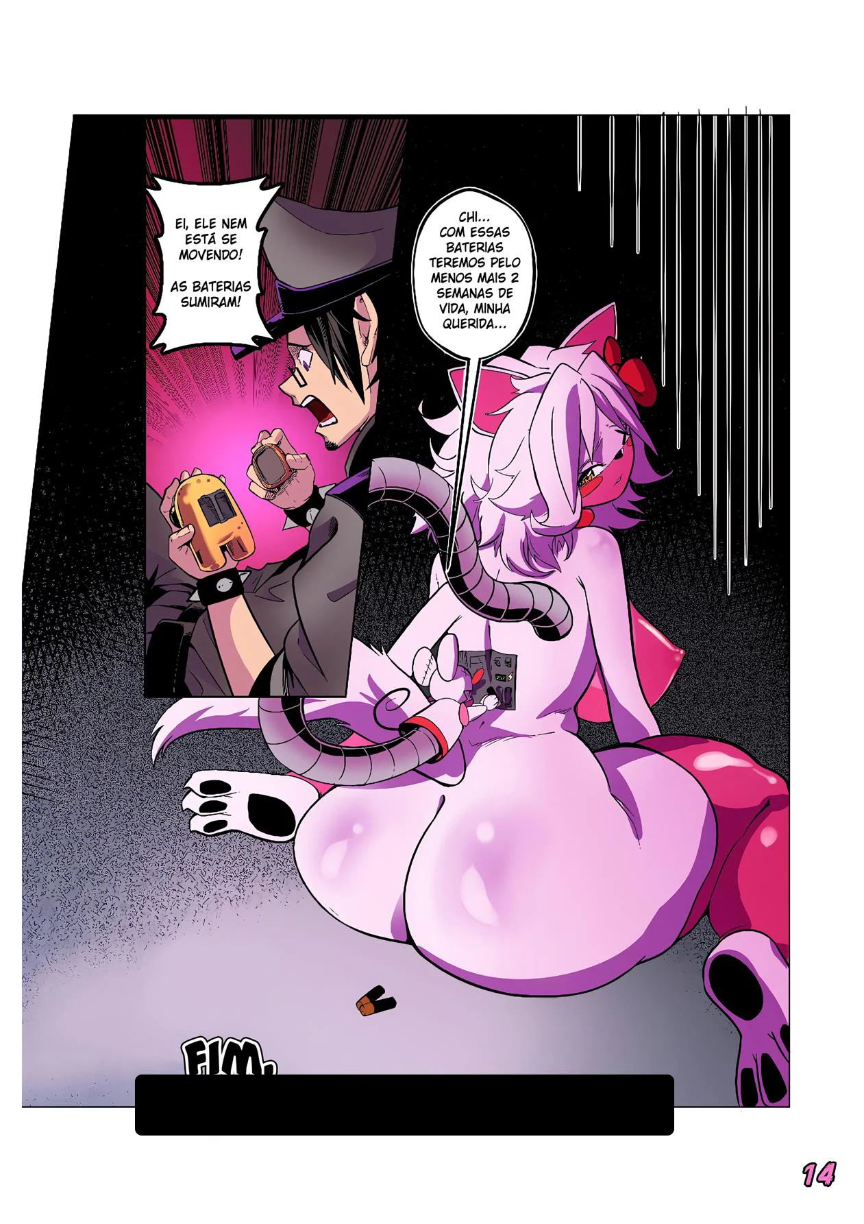 Hentai Furry Explícito: Noites de Foda na Frennis - HQ Erótica Sem Limites