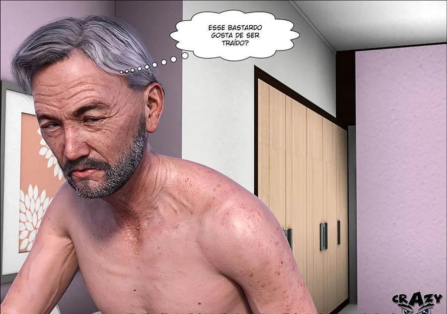 Pai Tarado Fode a Enteada Explícito em HQ 3D - Quadrinhos Pornô