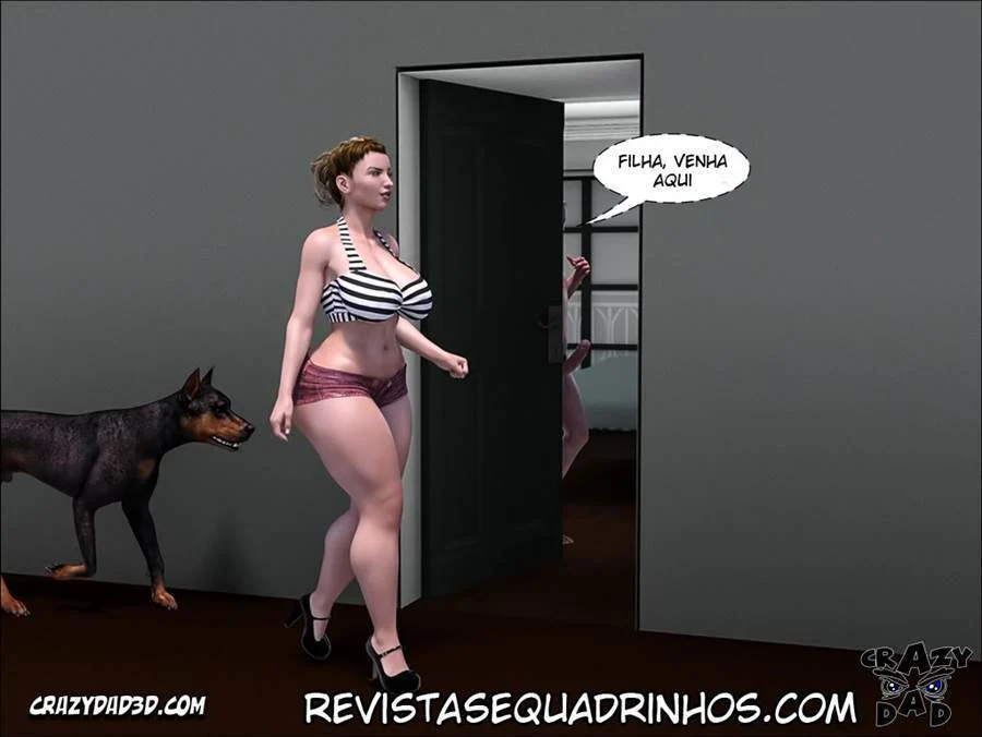 Pai de Safada em Casa 13: Transando com a Enteada no Sofá