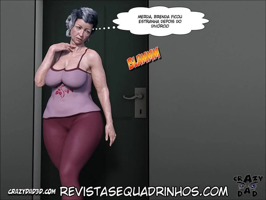Pai de Sogra Me Fode em 3D - Sexo Explícito nos Quadrinhos