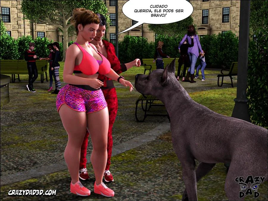 Pai de Esposa Me Fode Forte no Sofá - HQ Pornô 3D Explicito