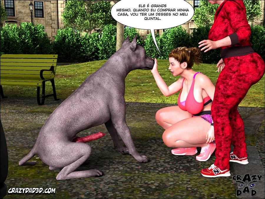 Pai de Esposa Me Fode Forte no Sofá - HQ Pornô 3D Explicito