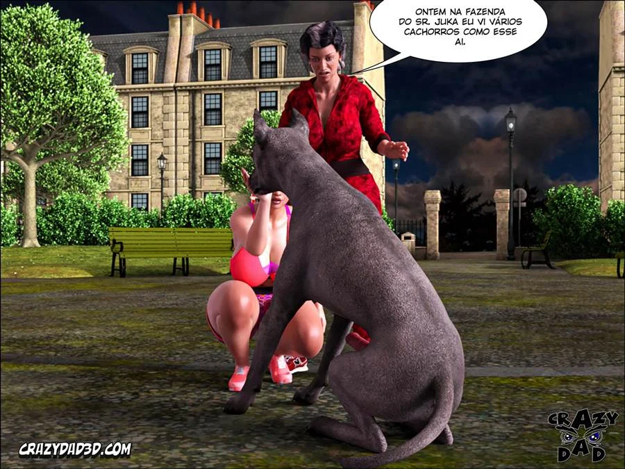 Pai de Esposa Me Fode Forte no Sofá - HQ Pornô 3D Explicito