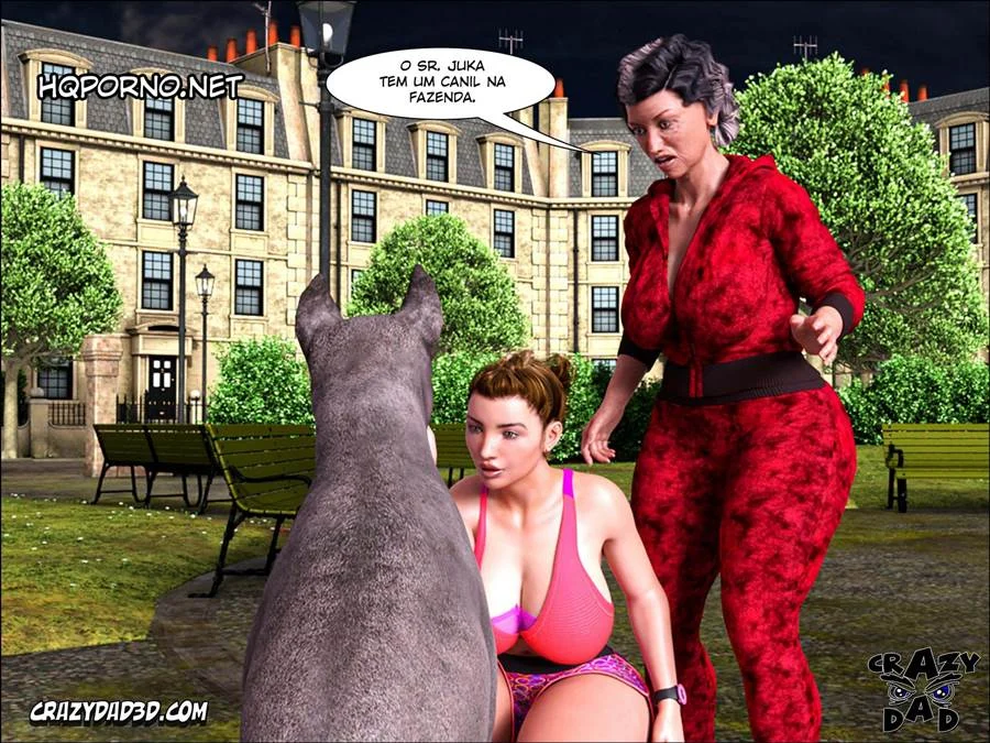 Pai de Esposa Me Fode Forte no Sofá - HQ Pornô 3D Explicito