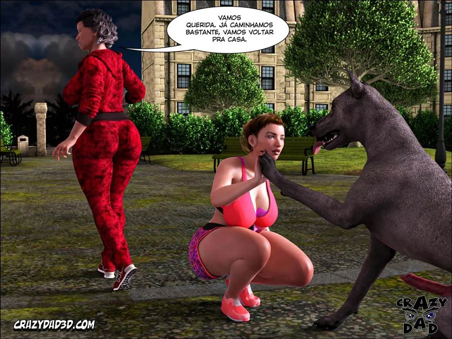 Pai de Esposa Me Fode Forte no Sofá - HQ Pornô 3D Explicito