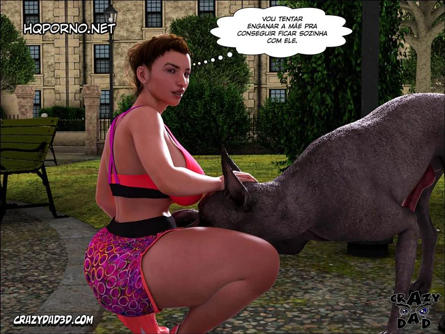Pai de Esposa Me Fode Forte no Sofá - HQ Pornô 3D Explicito