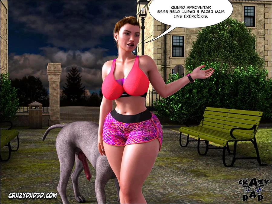 Pai de Esposa Me Fode Forte no Sofá - HQ Pornô 3D Explicito