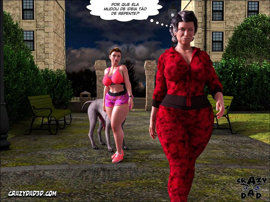 Pai de Esposa Me Fode Forte no Sofá - HQ Pornô 3D Explicito