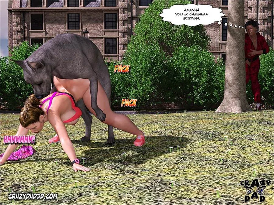 Pai da Esposa Me Dominando - Sexo Explícito em 3D Nos Bastidores