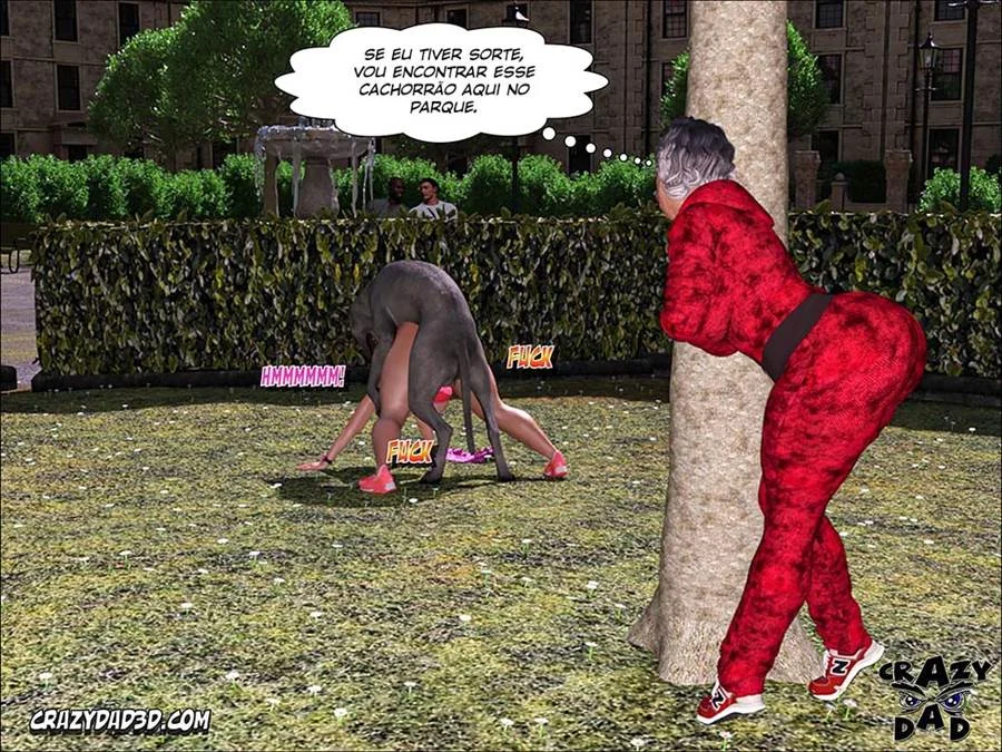 Pai da Esposa Me Dominando - Sexo Explícito em 3D Nos Bastidores