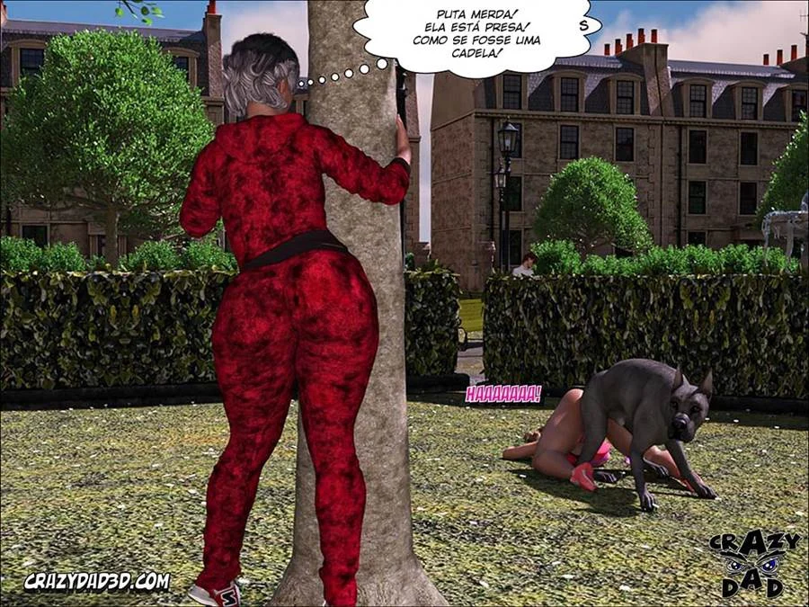 Pai da Esposa Me Dominando - Sexo Explícito em 3D Nos Bastidores