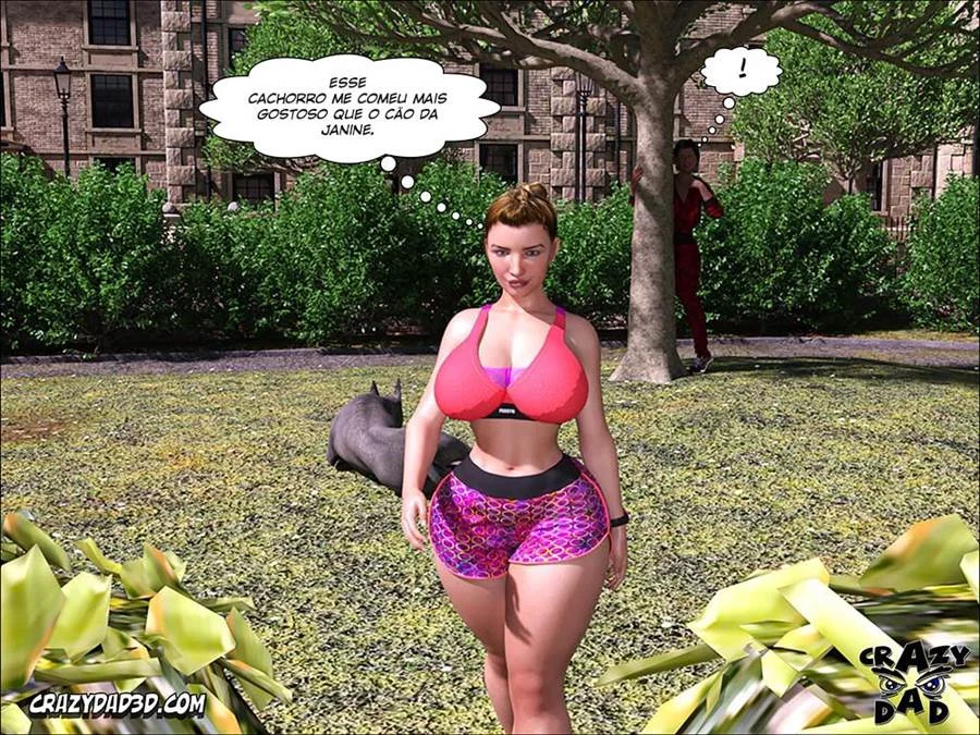 Pai da Esposa Me Dominando - Sexo Explícito em 3D Nos Bastidores