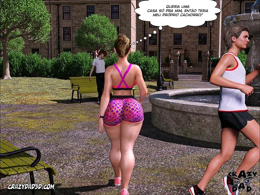 Pai da Esposa Me Dominando - Sexo Explícito em 3D Nos Bastidores