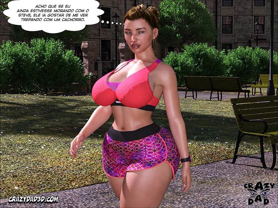 Pai da Esposa Me Dominando - Sexo Explícito em 3D Nos Bastidores