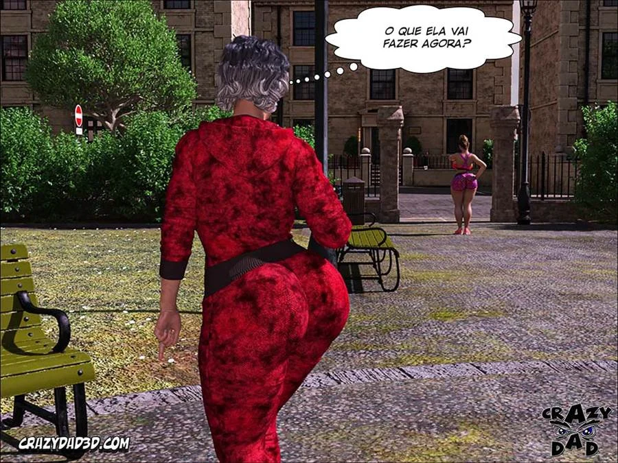 Pai da Esposa Me Dominando - Sexo Explícito em 3D Nos Bastidores