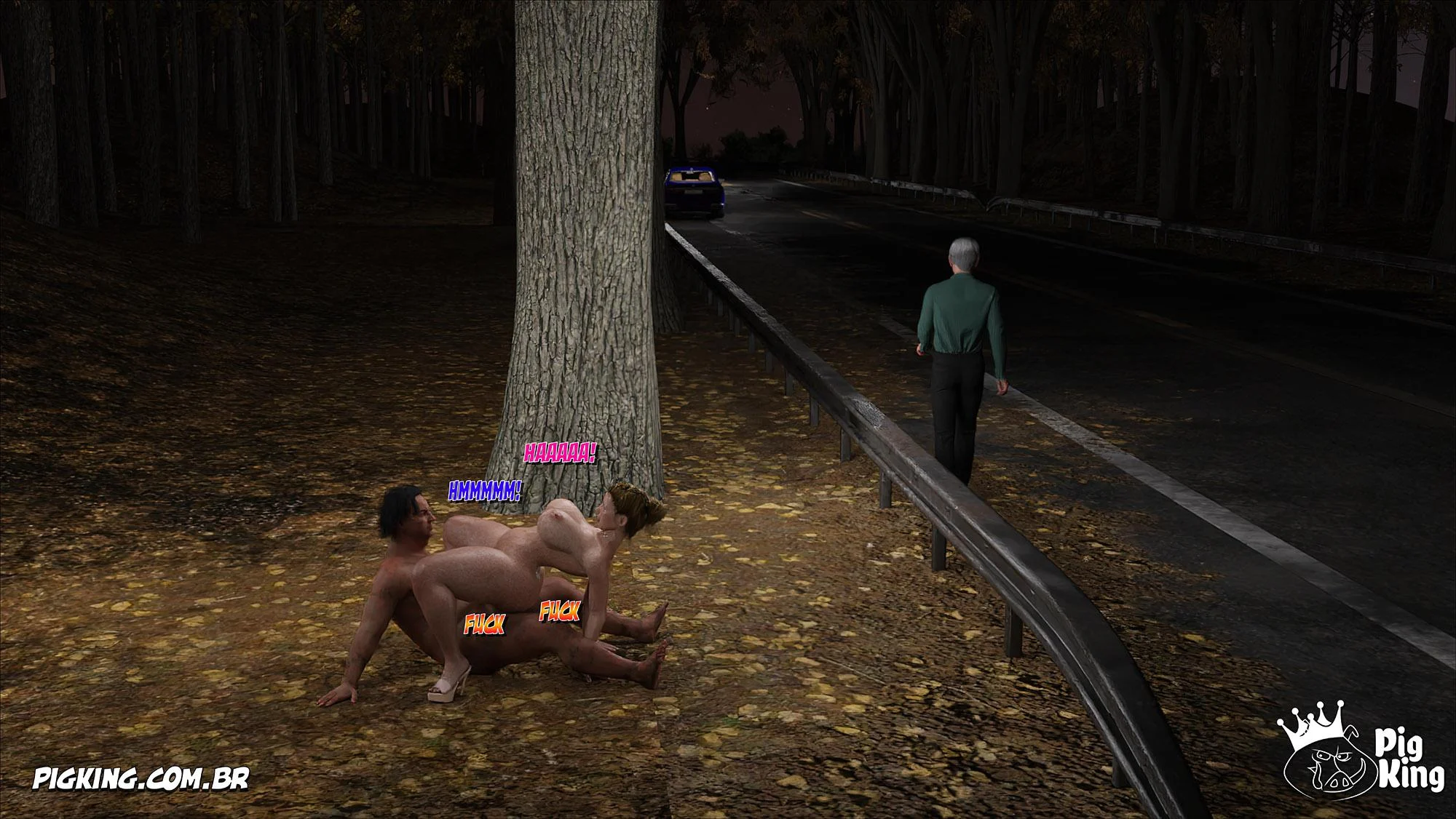 Pai da Esposa Te Domina com Sexo Explícito em HQ 3D Proibida