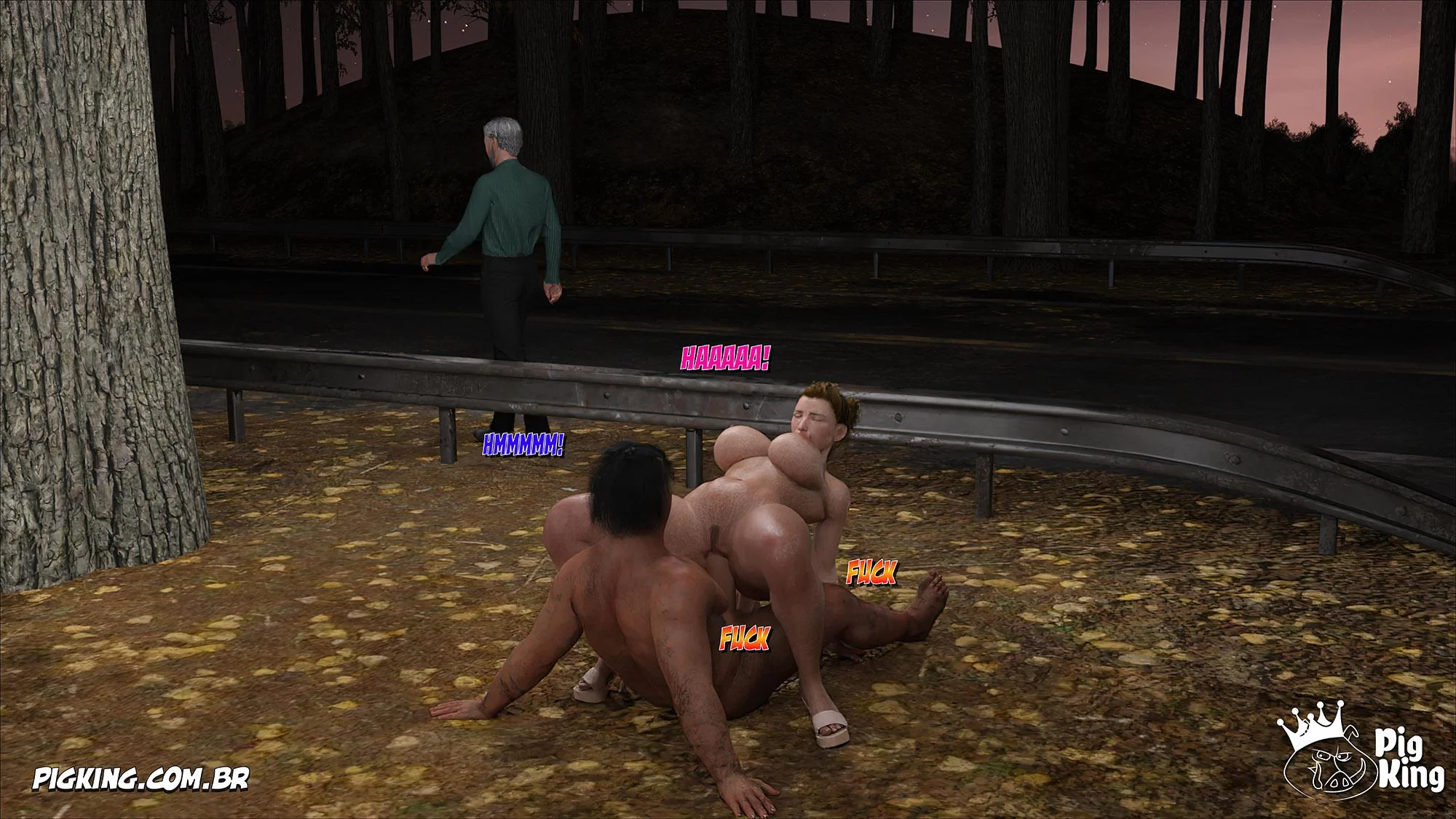 Pai da Esposa Te Domina com Sexo Explícito em HQ 3D Proibida