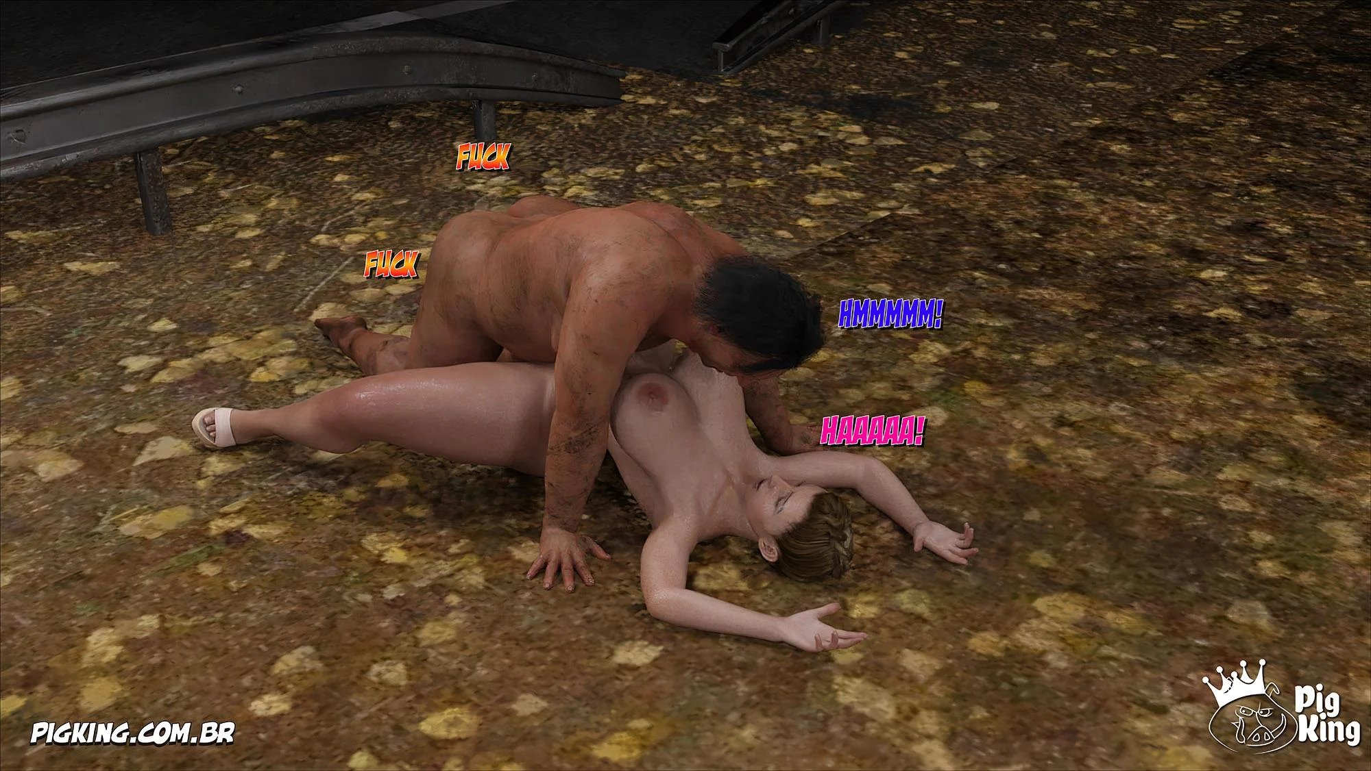 Pai da Esposa Te Domina com Sexo Explícito em HQ 3D Proibida