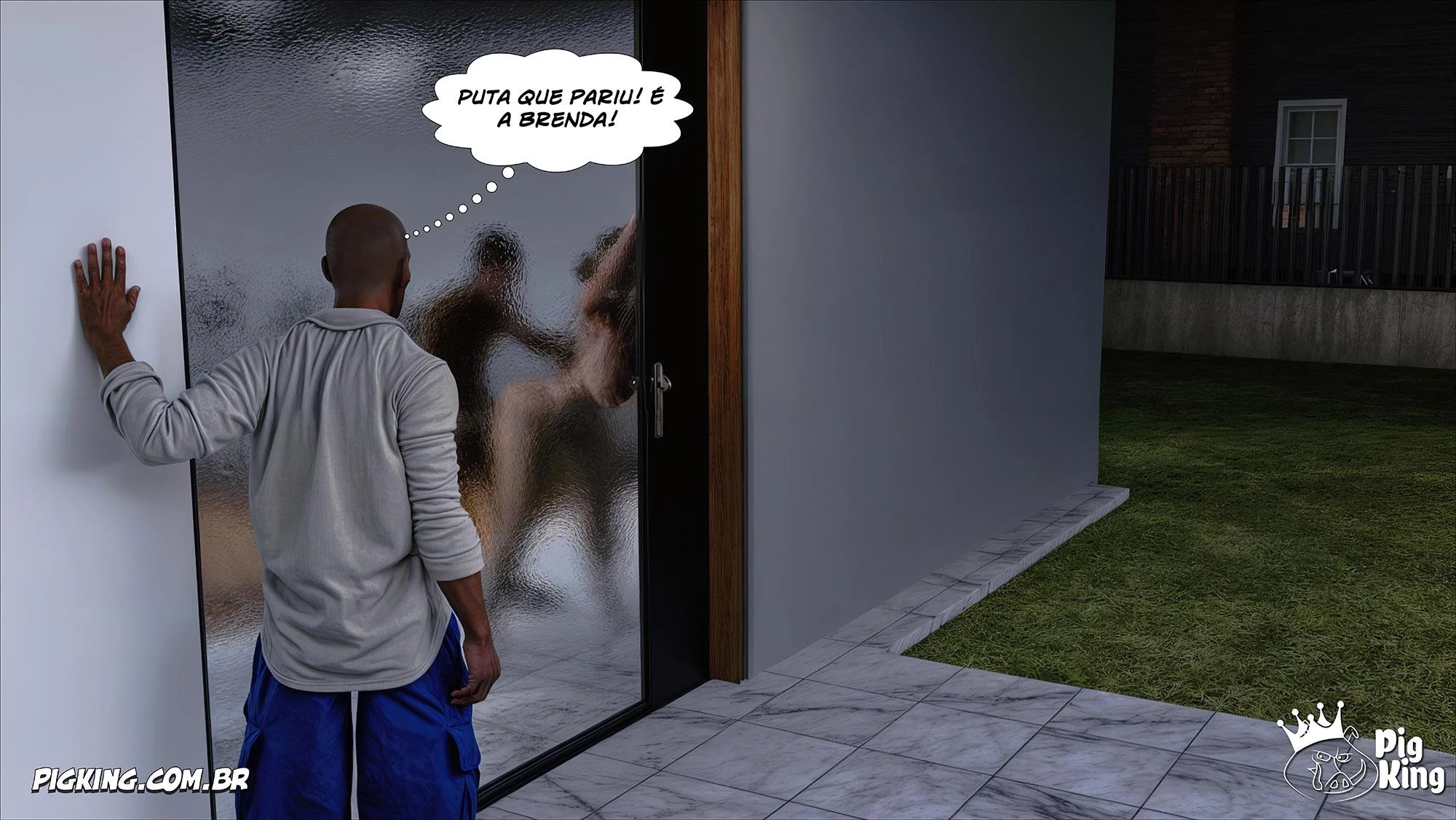 Pai de Safada em Casa: Sexo Quente no Quadrinhos Adultos 3D
