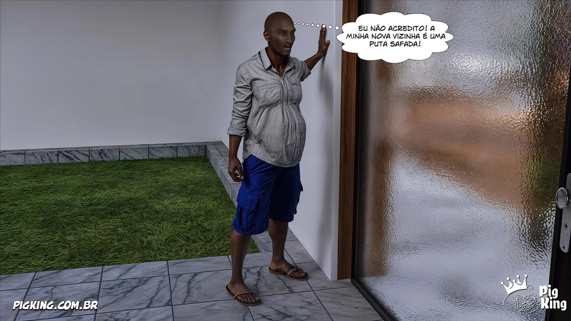 Pai de Safada em Casa: Sexo Quente no Quadrinhos Adultos 3D