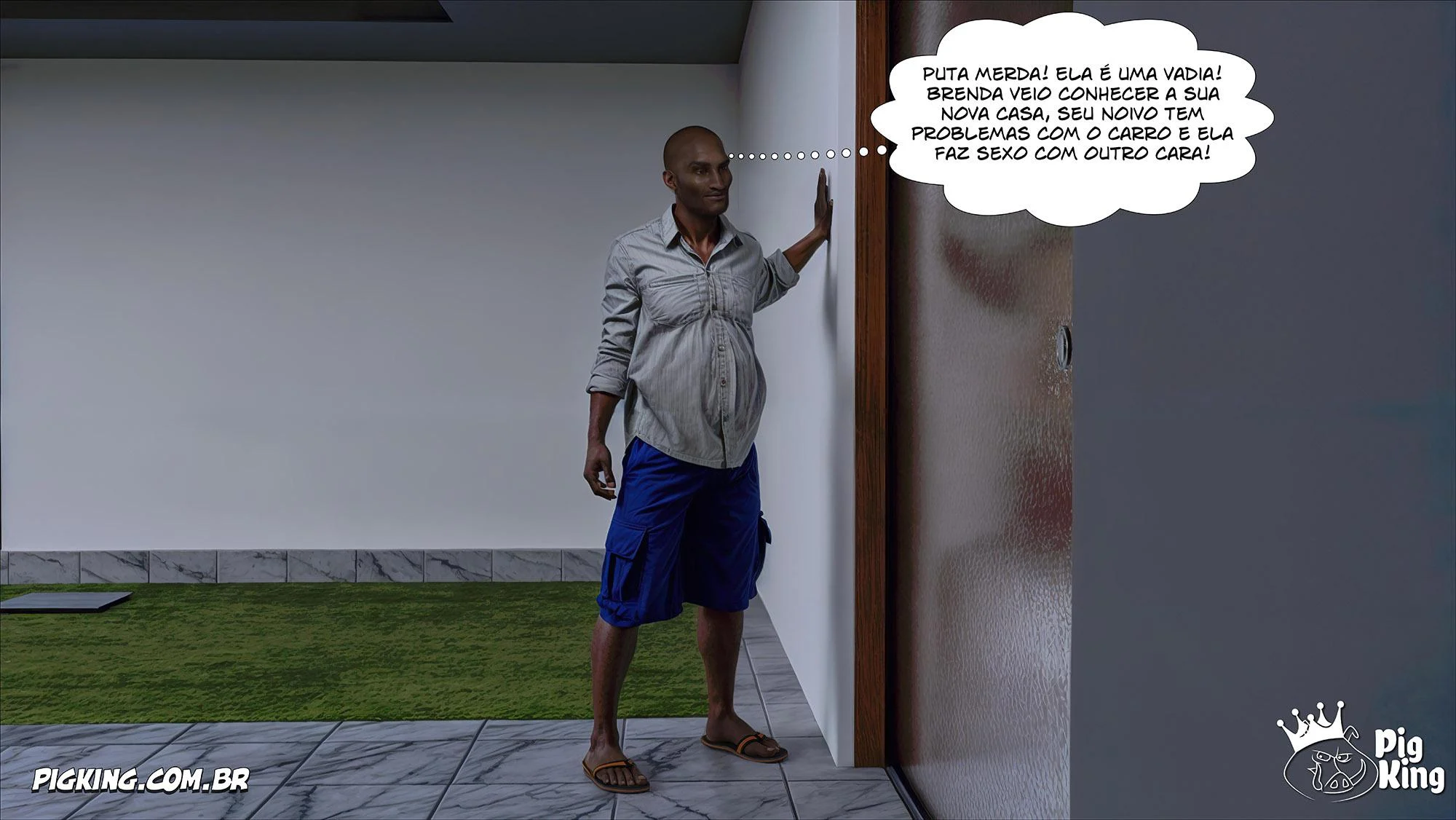 Pai de Safada em Casa: Sexo Quente no Quadrinhos Adultos 3D
