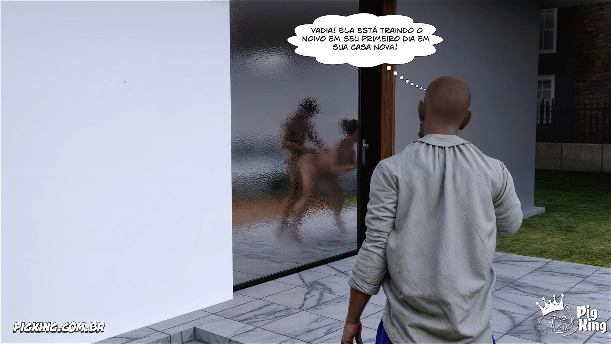 Pai de Safada em Casa: Sexo Quente no Quadrinhos Adultos 3D