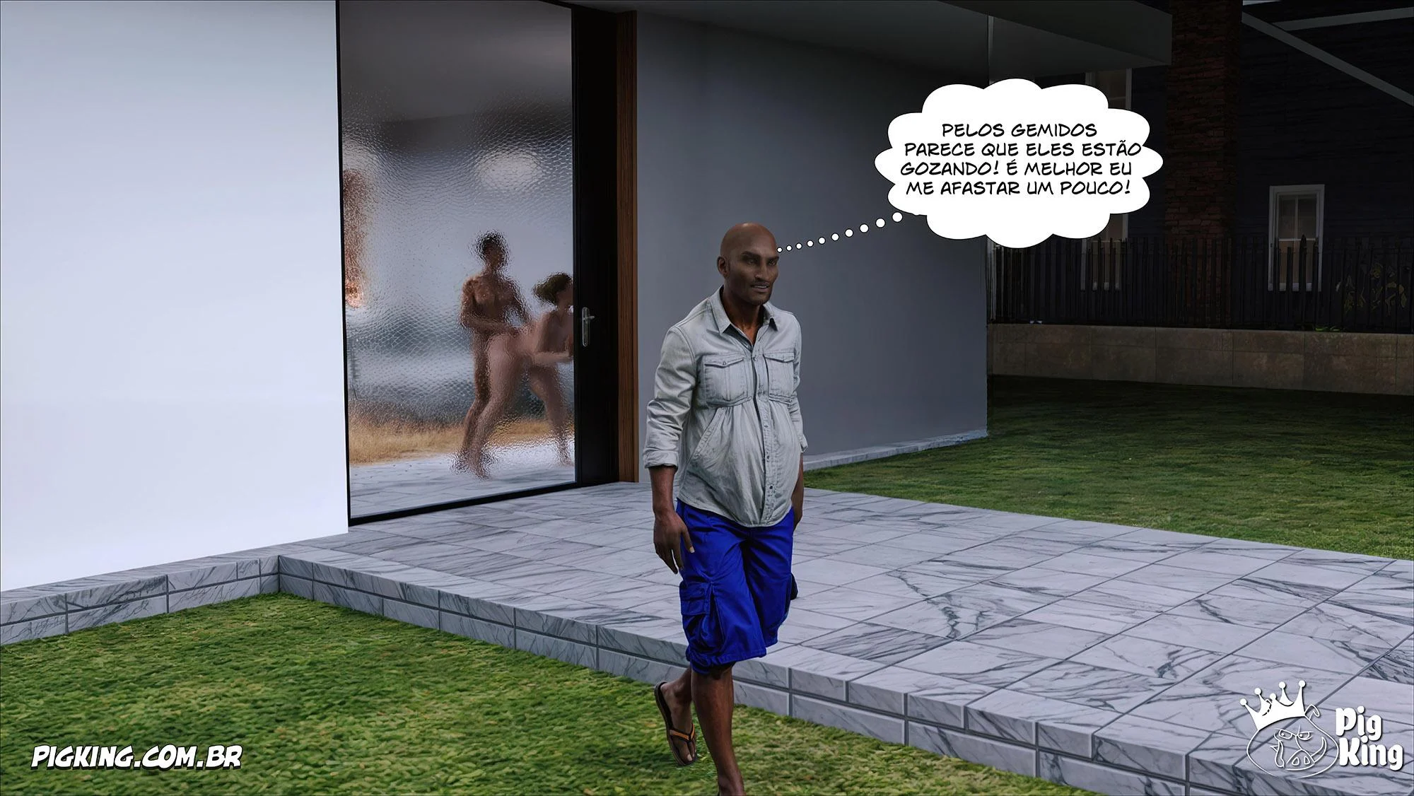 Pai de Safada em Casa: Sexo Quente no Quadrinhos Adultos 3D
