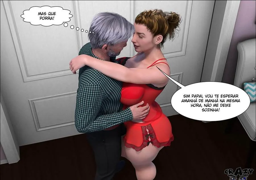 Pai de Família Domina a Cunhada em Casa - Hentai Explícito em 3D
