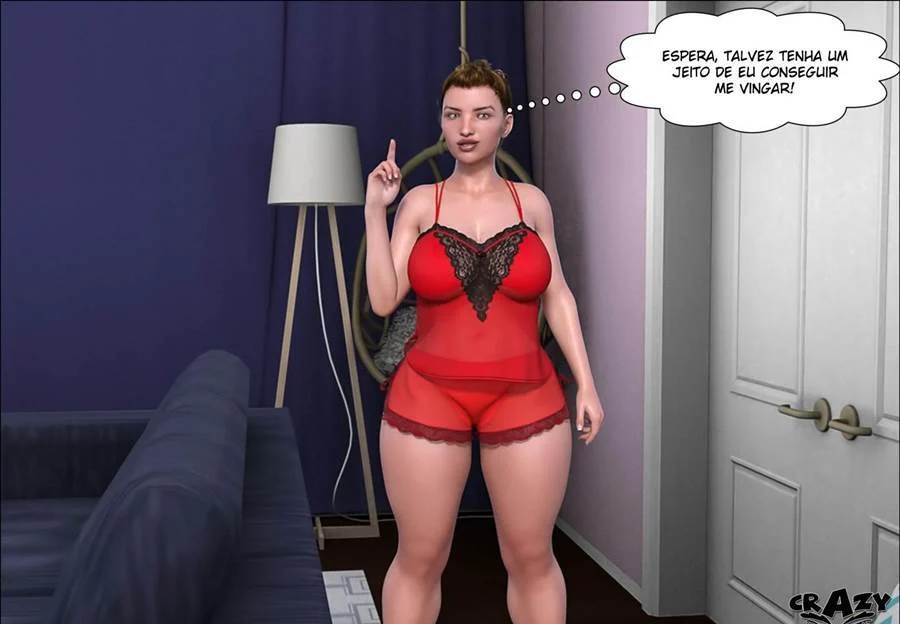 Pai de Família Domina a Cunhada em Casa - Hentai Explícito em 3D