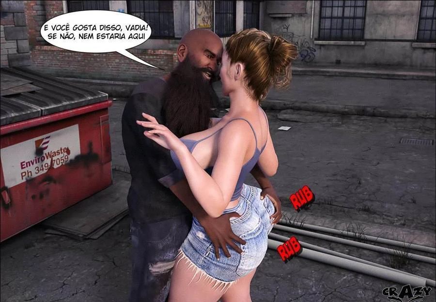 Pai de Prazer: Sedução Explícita em HQ 3D