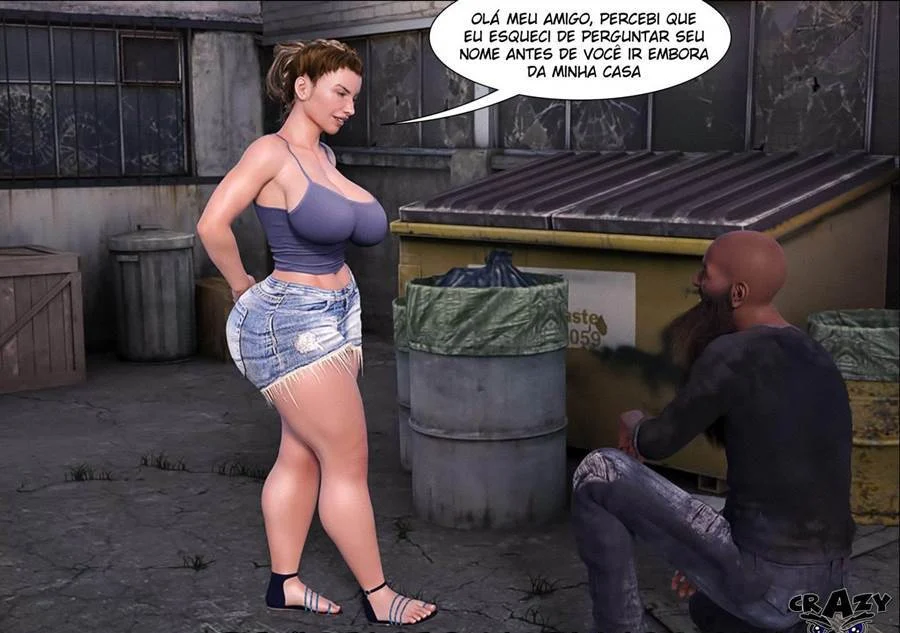 Pai de Prazer: Sedução Explícita em HQ 3D
