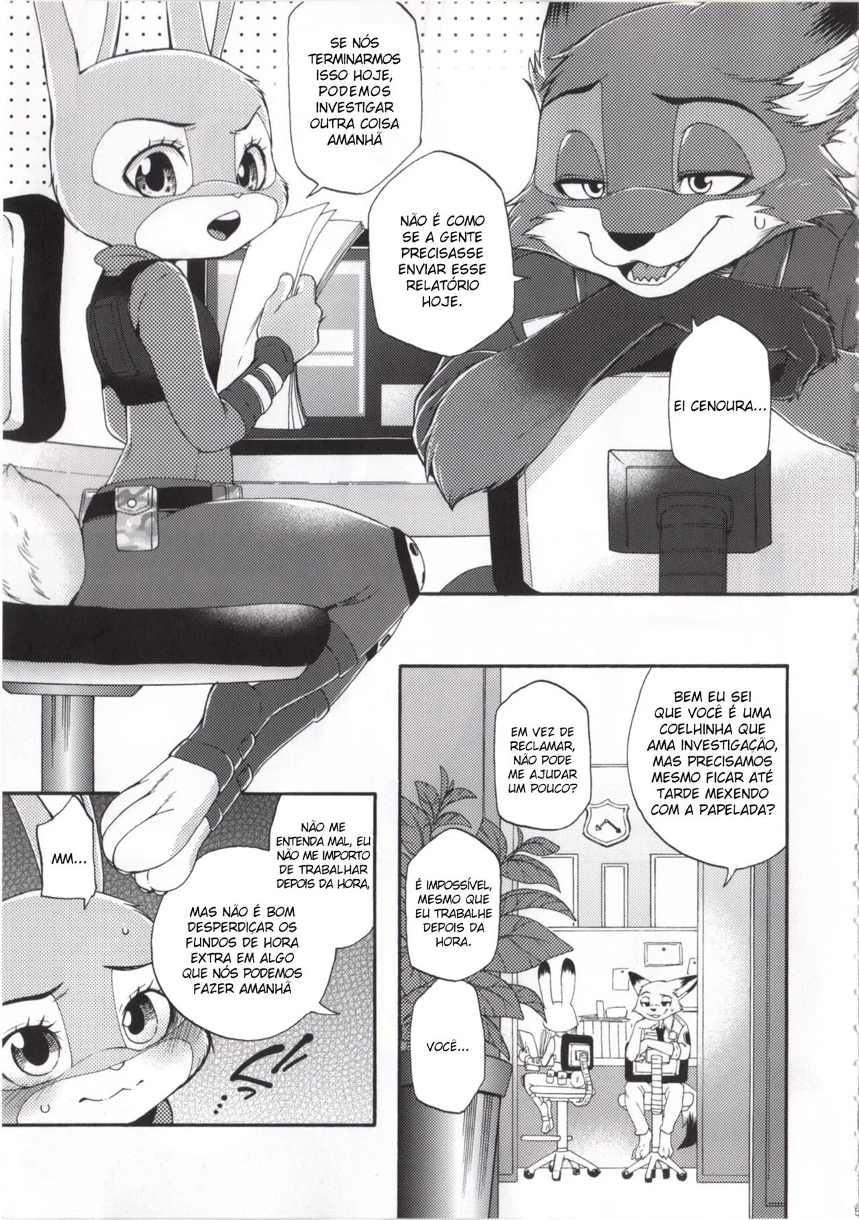 Pornô Furry Explícito: HQ de Fetichismo Animal e Sexo Intenso