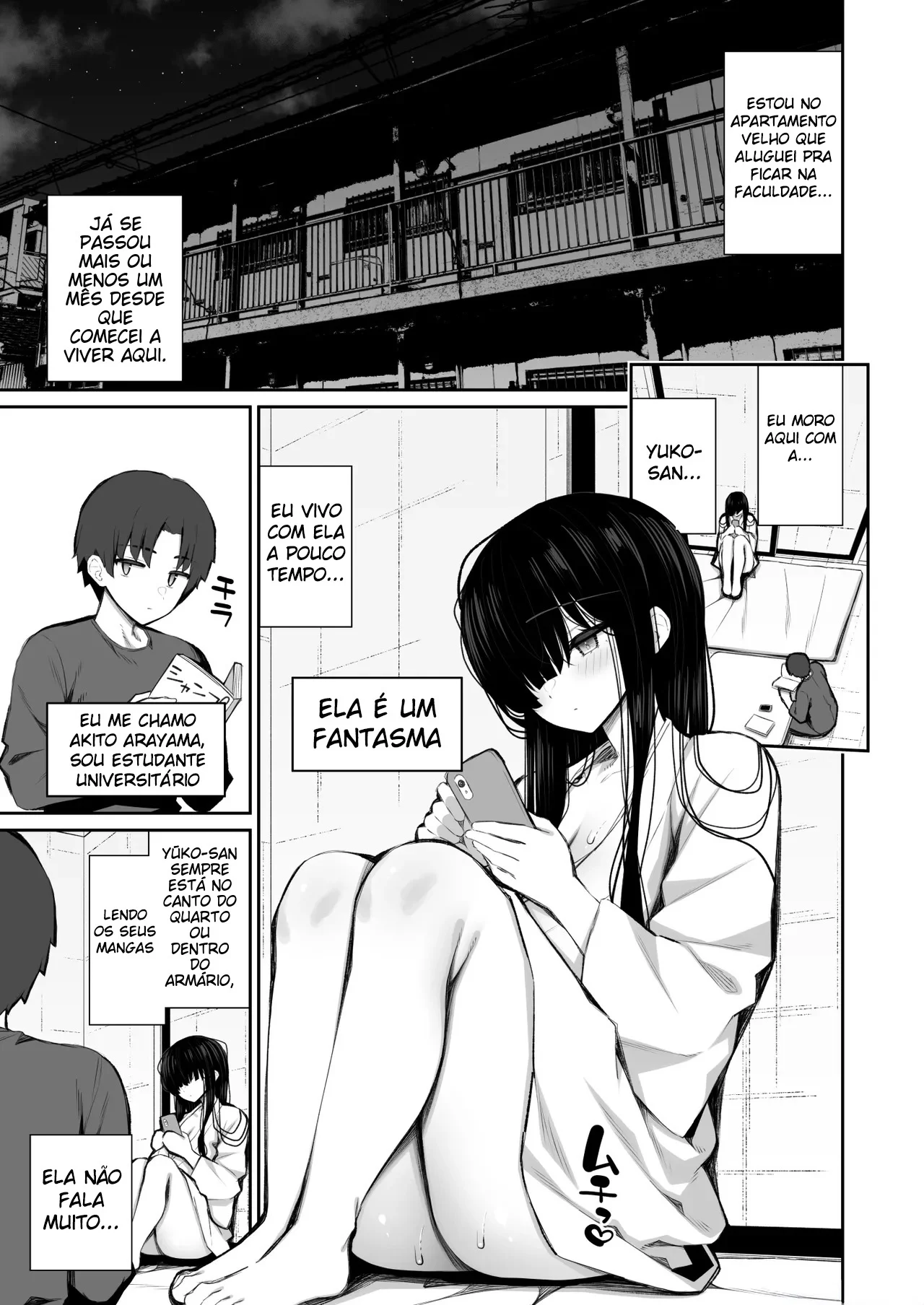Transformo a Fantasma Tímida Na Minha Escrava Sexual Sobrenatural