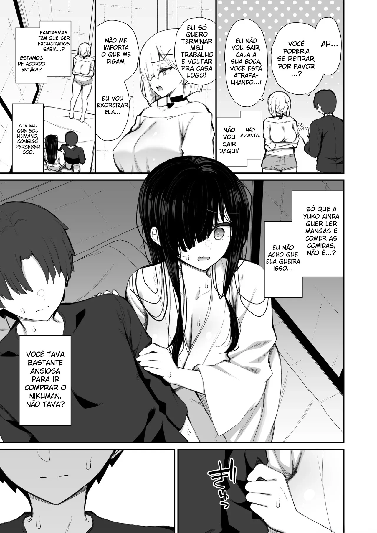 Transformo a Fantasma Tímida Na Minha Escrava Sexual Sobrenatural