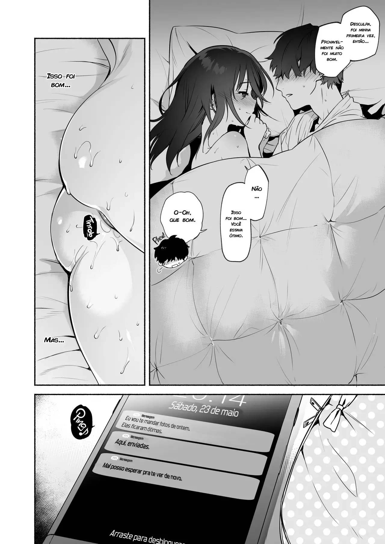 Hentai: Gostosa Bêbada Levando Rola em Quadrinhos Explícitos